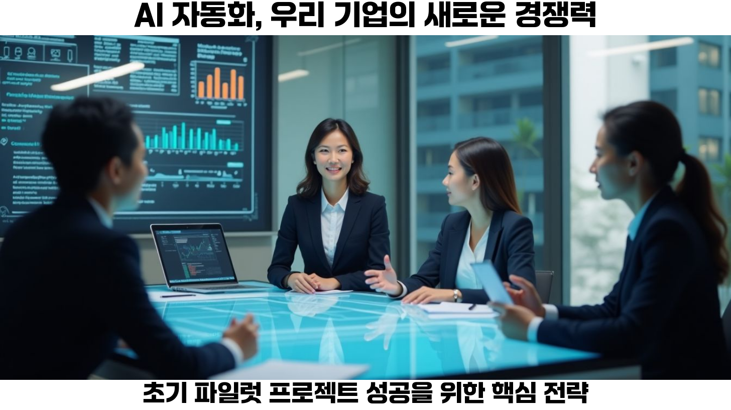 초기 파일럿 성공을 위한 AI 자동화 도입 전략 2 AI 자동화 도입 전략