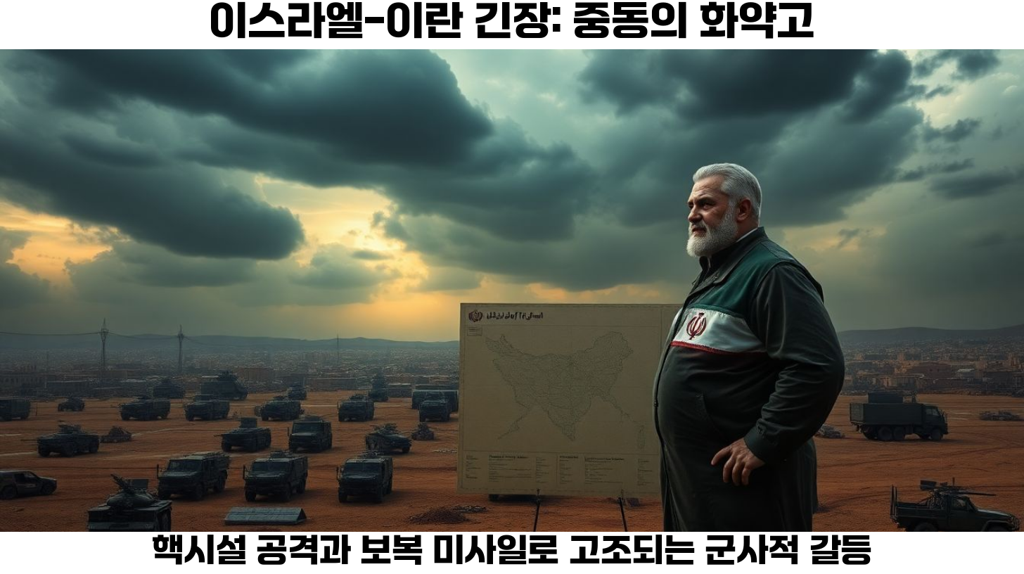 이스라엘-이란 충돌: 핵시설 공격과 보복 미사일 발사로 긴장 고조 2 이스라엘-이란 충돌 이미지