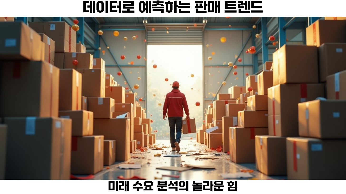 예상 주문량에 따른 물류와 배송 준비: 이커머스의 성공 전략 4 세번째, 결과적으로, 예상 주문량에 기반한 물류 및 배송 준비는 단순한 관리 차원을 넘어 소비자 신뢰를 구축하는 요소로 자리 잡습니다.