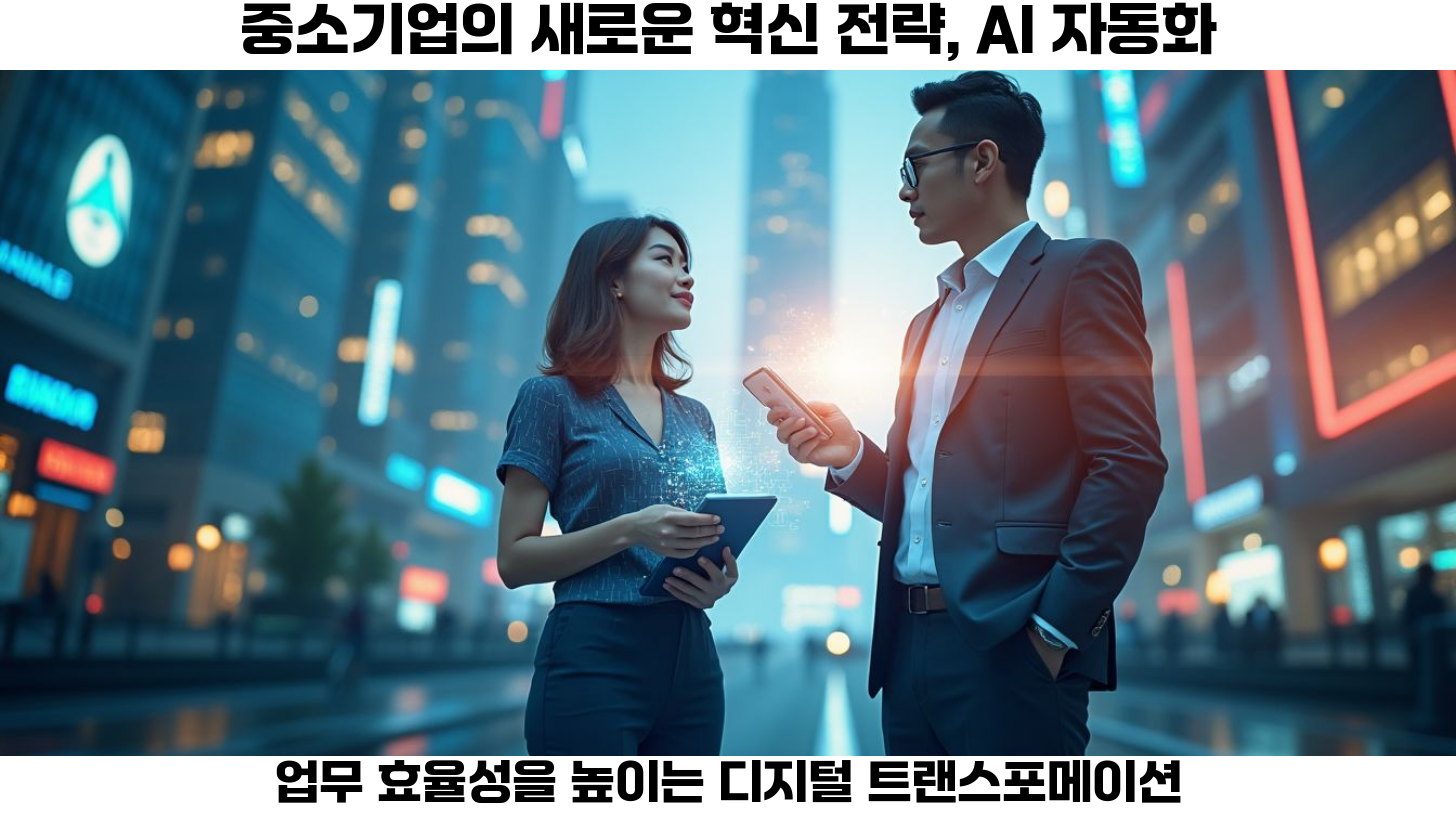 중소기업 위한 AI업무 자동화 플랫폼 활용 2 AI자동화가 중소기업에 미치는 긍정적인 영향