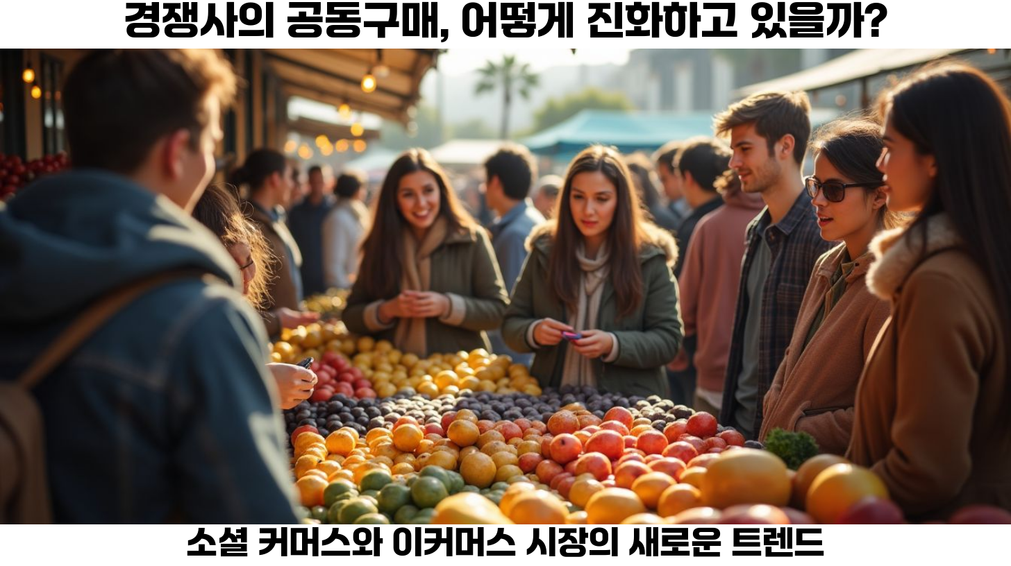 경쟁사의 공동구매 전략: 성공을 위한 주요 요소 분석 2 경쟁사의 공동구매 전략은 현재 소셜 커머스와 이커머스 시장에서 큰 주목을 받고 있습니다.