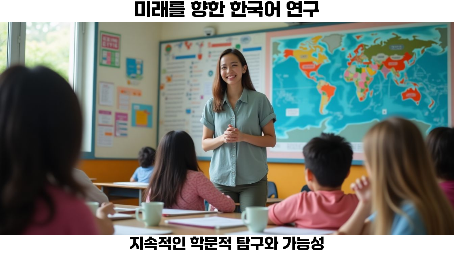 이 블로그 포스트가 한국어 연구에 대한 관심을 한층 더 높이고, 많은 연구자들과 학생들이 새로운 통찰을 얻는 데 도움이 되기를 바랍니다.