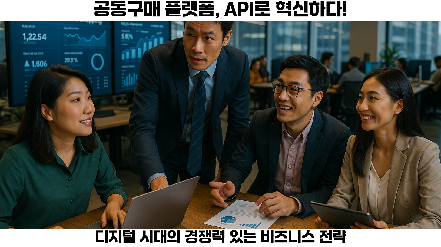 첫번째, 공동구매 플랫폼의 발전으로 많은 기업들이 이 새로운 비즈니스 모델을 채택하고 있습니다.