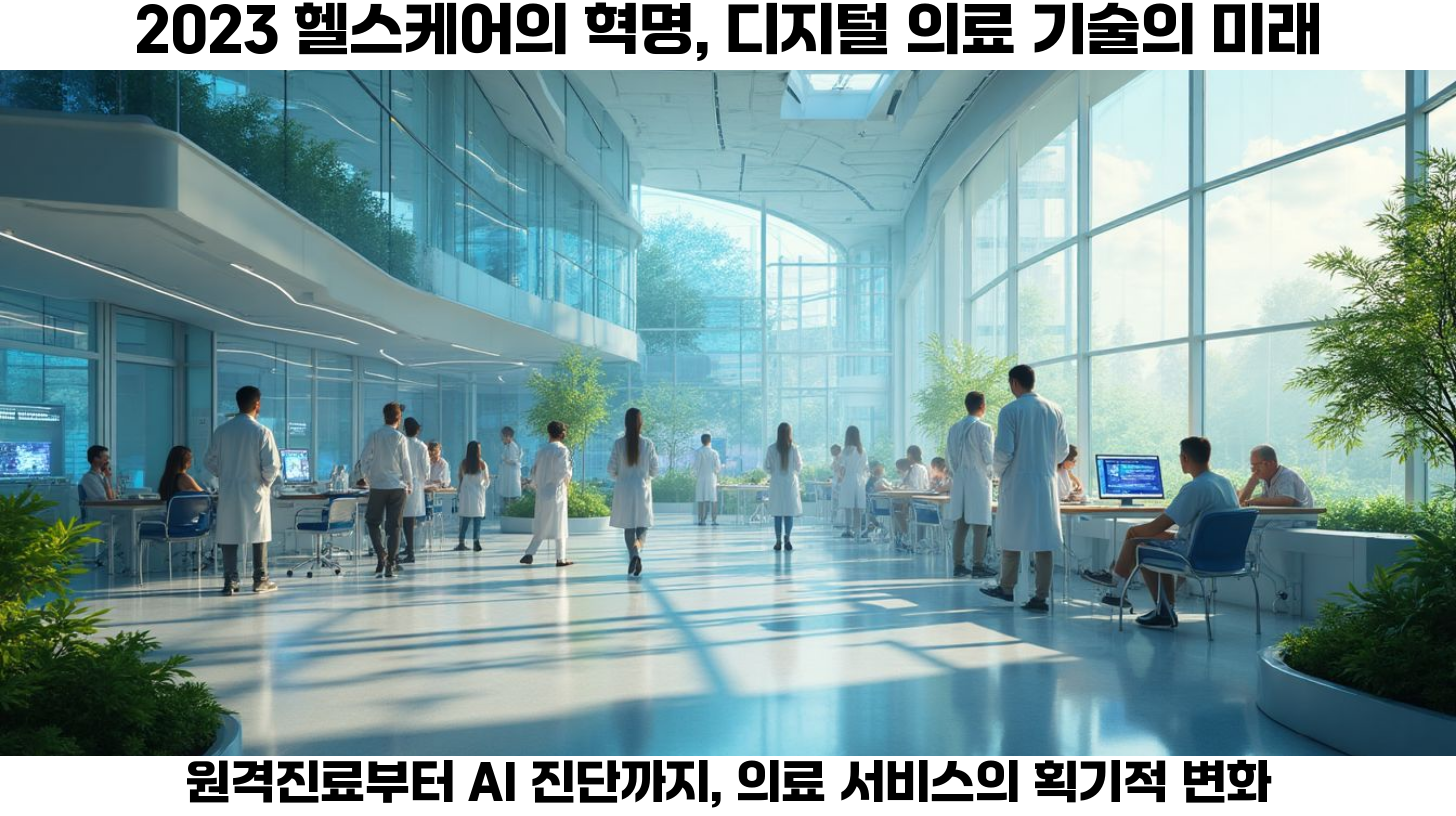 2023년 헬스케어 기술의 혁신: 원격진료와 AI 진단이 가져오는 변화 2 원격진료의 중요성: 언제 어디서나 의료 서비스 접근