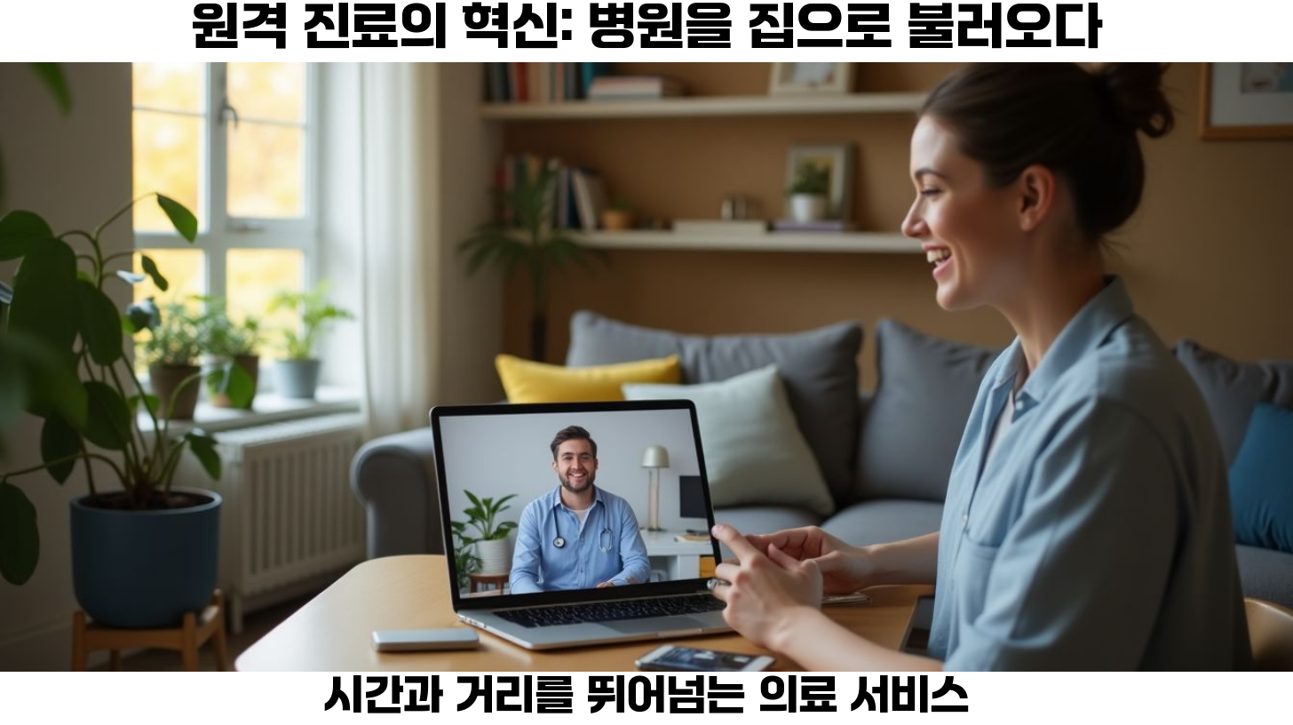 원격 진료의 장점과 활용 사례
