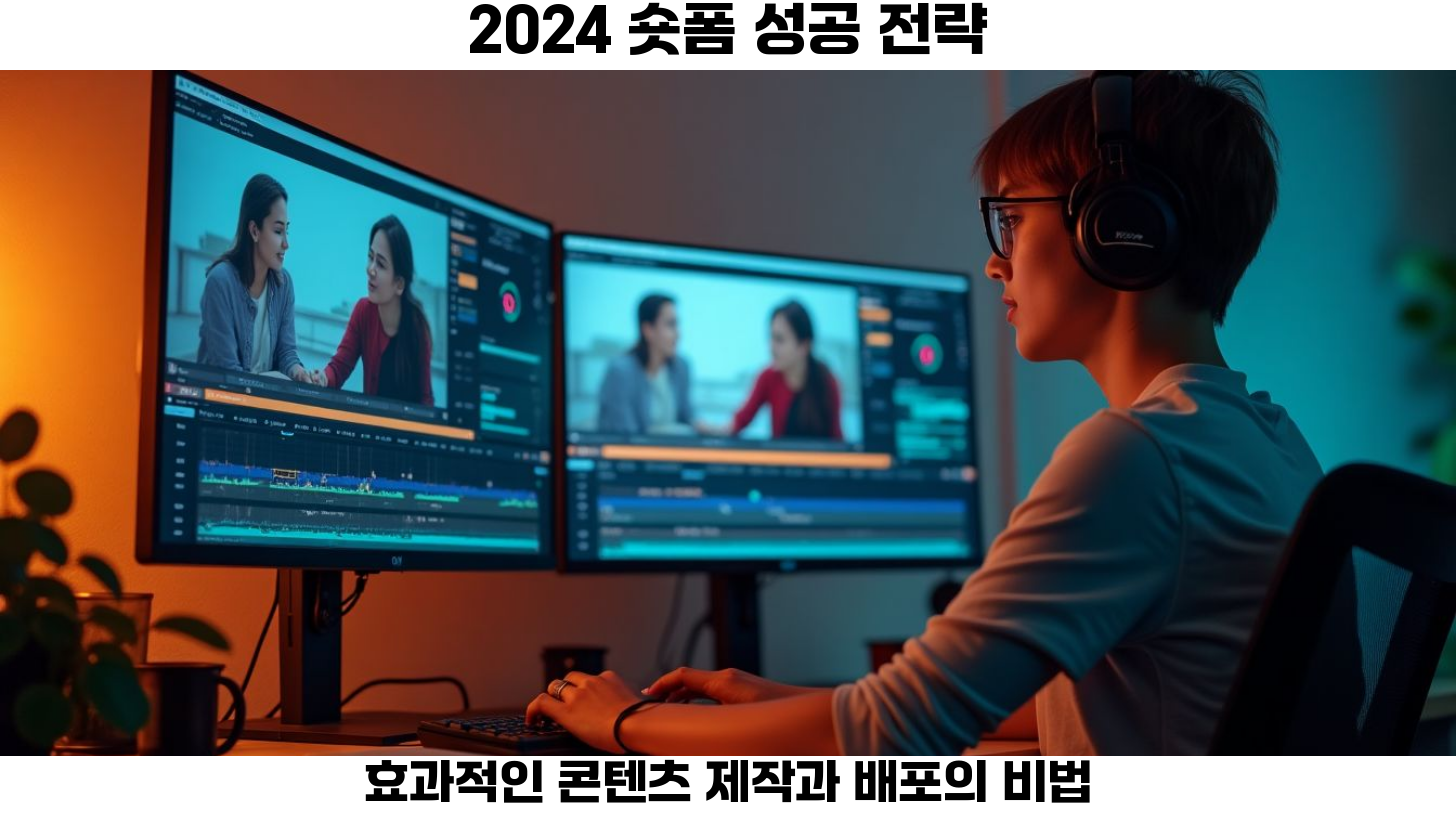 술폼 콘텐츠 제작의 성공을 위한 필수 팁과 트릭