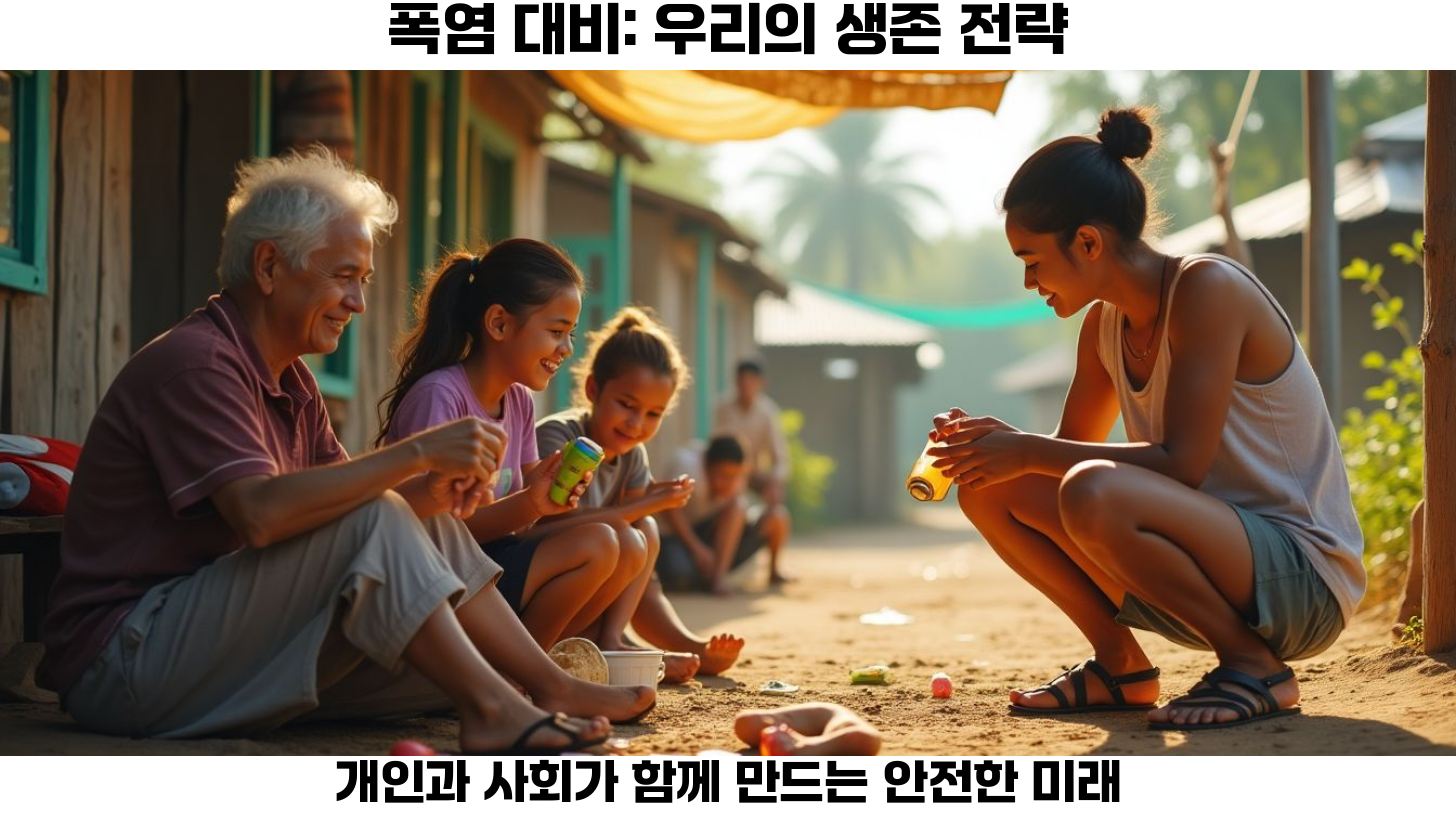 폭염의 예방을 위한 조치