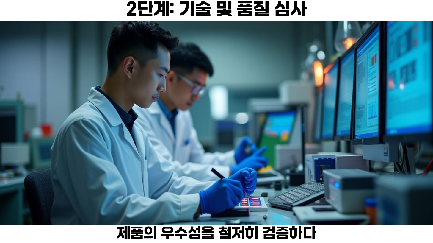 공동구매 시작 전 꼭 알아야 할 사전 검증 프로세스 4 세번째, 기술 및 품질 심사를 통해 검증된 제품이라는 것은 소비자에게 상당한 믿음을 주는 요소입니다.