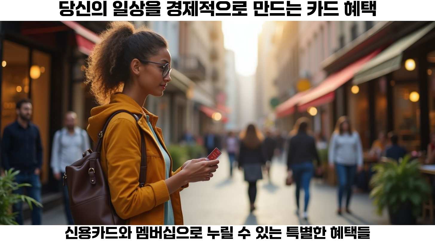 신용카드와 멤버십 프로그램은 현대인들에게 없어서는 안 될 중요한 도구로 자리잡고 있습니다.