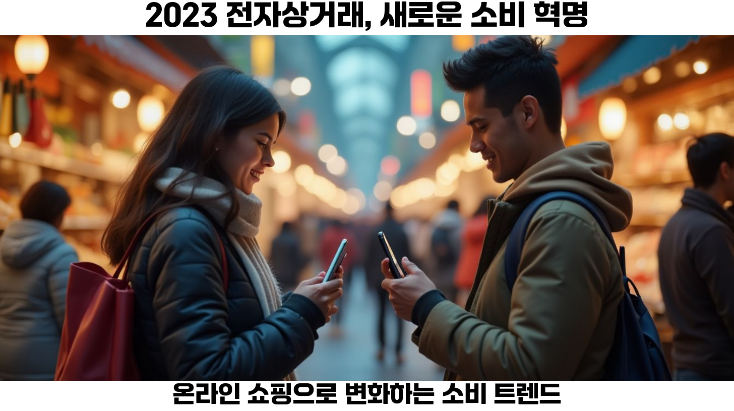 2023년 전자상거래의 주요 변화와 예측