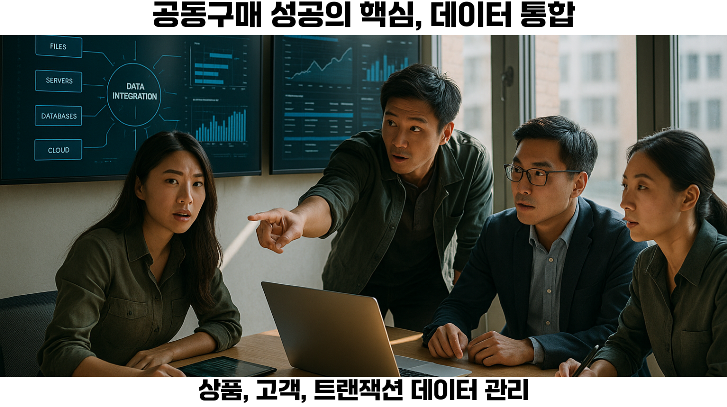 상품 데이터, 고객 데이터, 트랜잭션 데이터, 운영 데이터