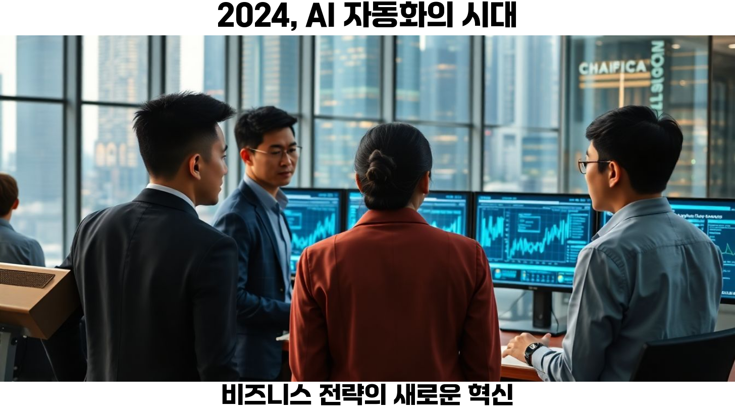 2024년 AI 기반 자동화 도입을 위한 전략 2 AI자동화: 비즈니스 혁신의 핵심