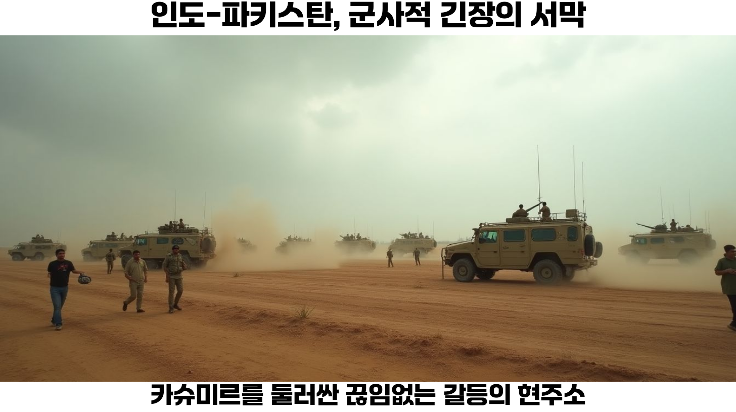 인도-파키스탄 군사적 긴장