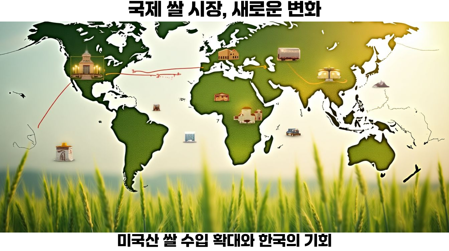 한국 쌀의 기회