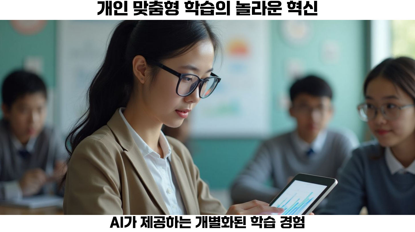 AI 튜터가 제공하는 개인화된 학습 경험