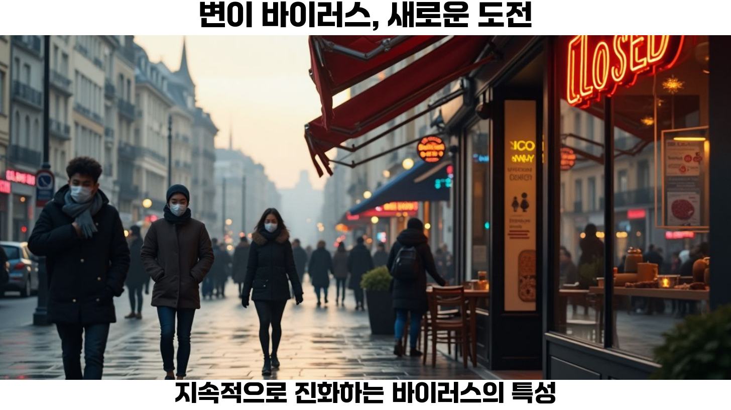 코로나19와 변이 바이러스: 백신 접종과 팬데믹 영향에 대한 최신 방역 지침 4 변이 바이러스 연구 결과