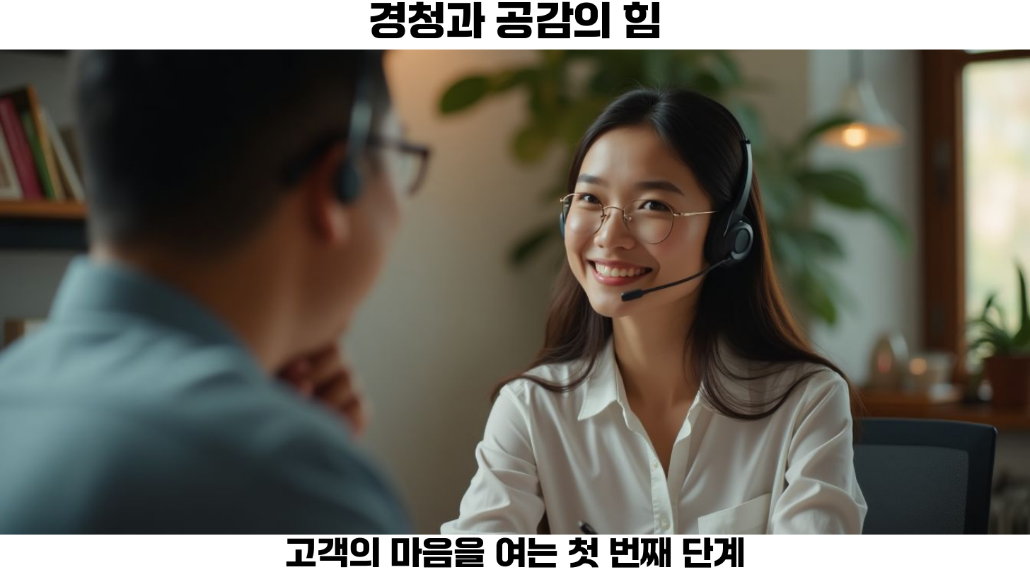 두번째, 고객의 불만을 이해하는 것이 중요합니다.