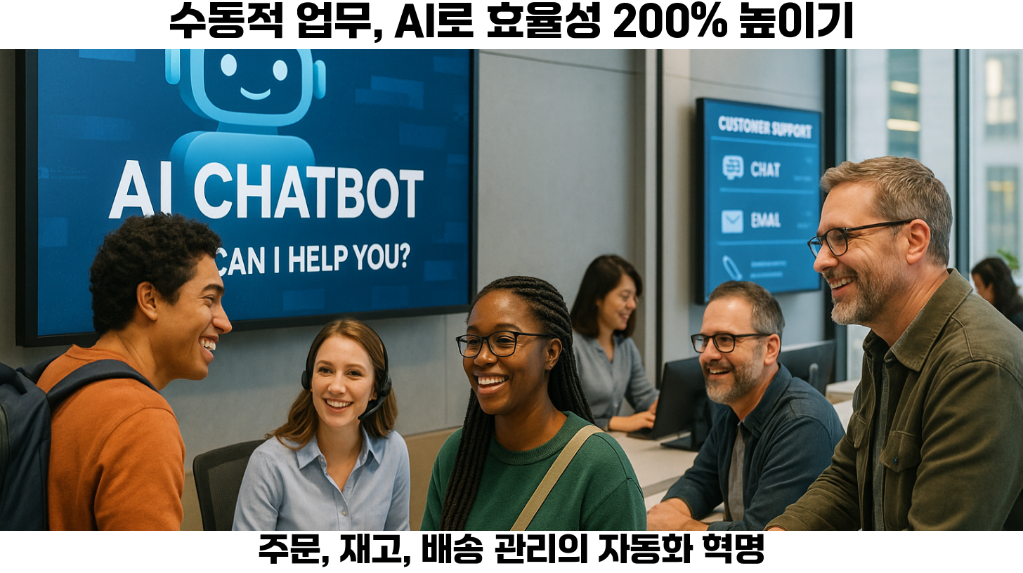 AI 자동화 솔루션 도입이 가져오는 공동구매 운영자의 실무 변화 3 반복적인 업무의 자동화