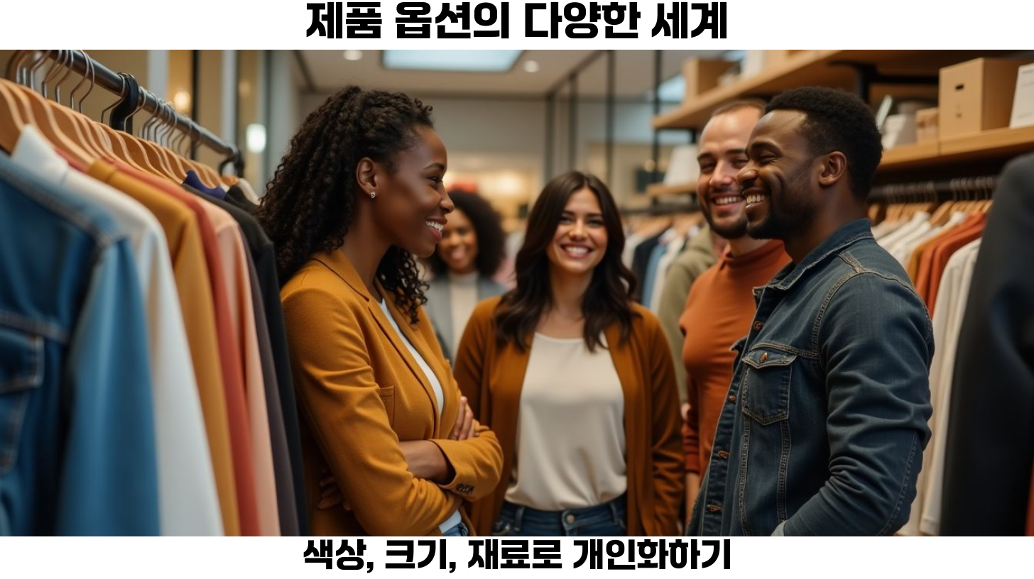 옵션 설정과 관리 또한 중요한 부분입니다. 예를 들어, Wix의 쇼핑몰 기능을 활용한다면, 기존 제품에 다양한 옵션을 추가하여 제품을 개별화할 수 있습니다.