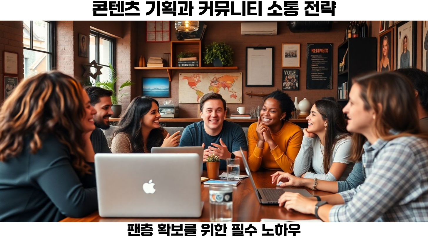 커뮤니티와의 소통: 팬층을 구축하는 노하우