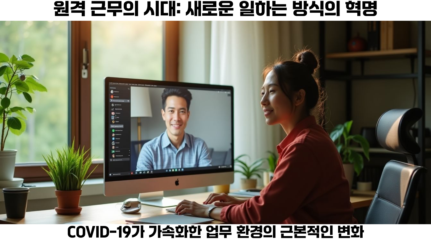 원격 근무에서 재택근무의 장점과 단점