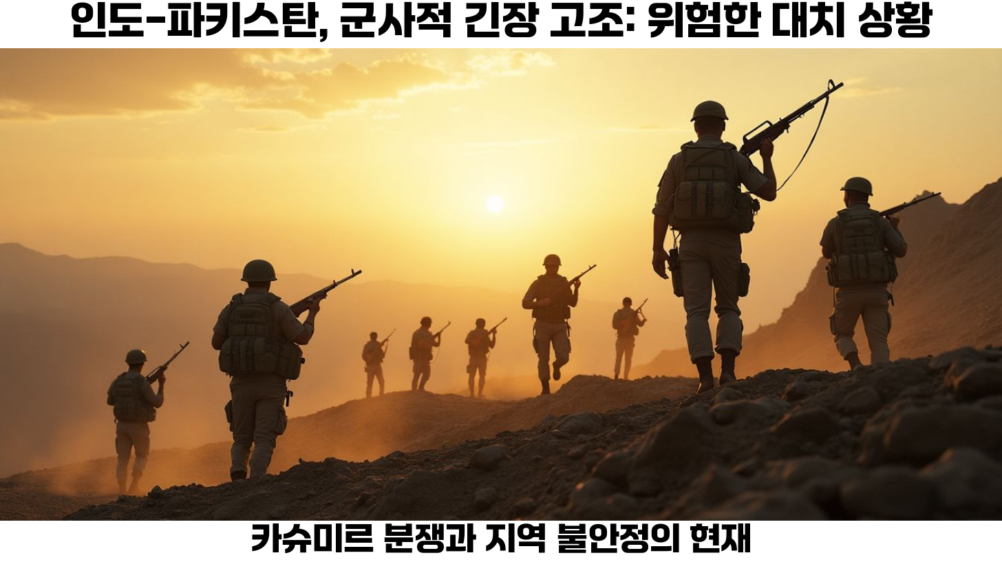 인도-파키스탄 군사 긴장