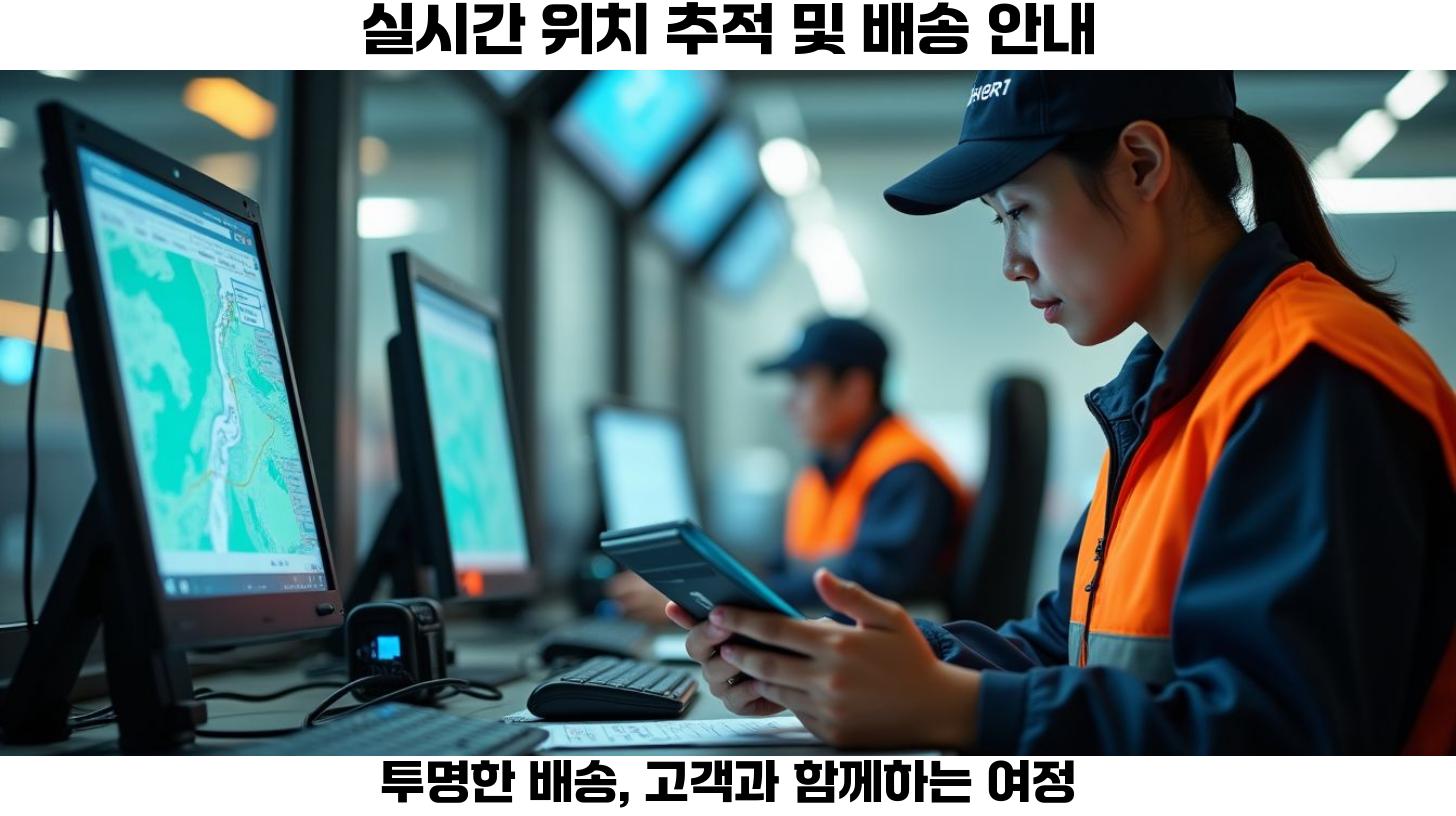 배송 관리 시스템, 물류의 혁신을 선도하다 4 배차 시스템 구성도