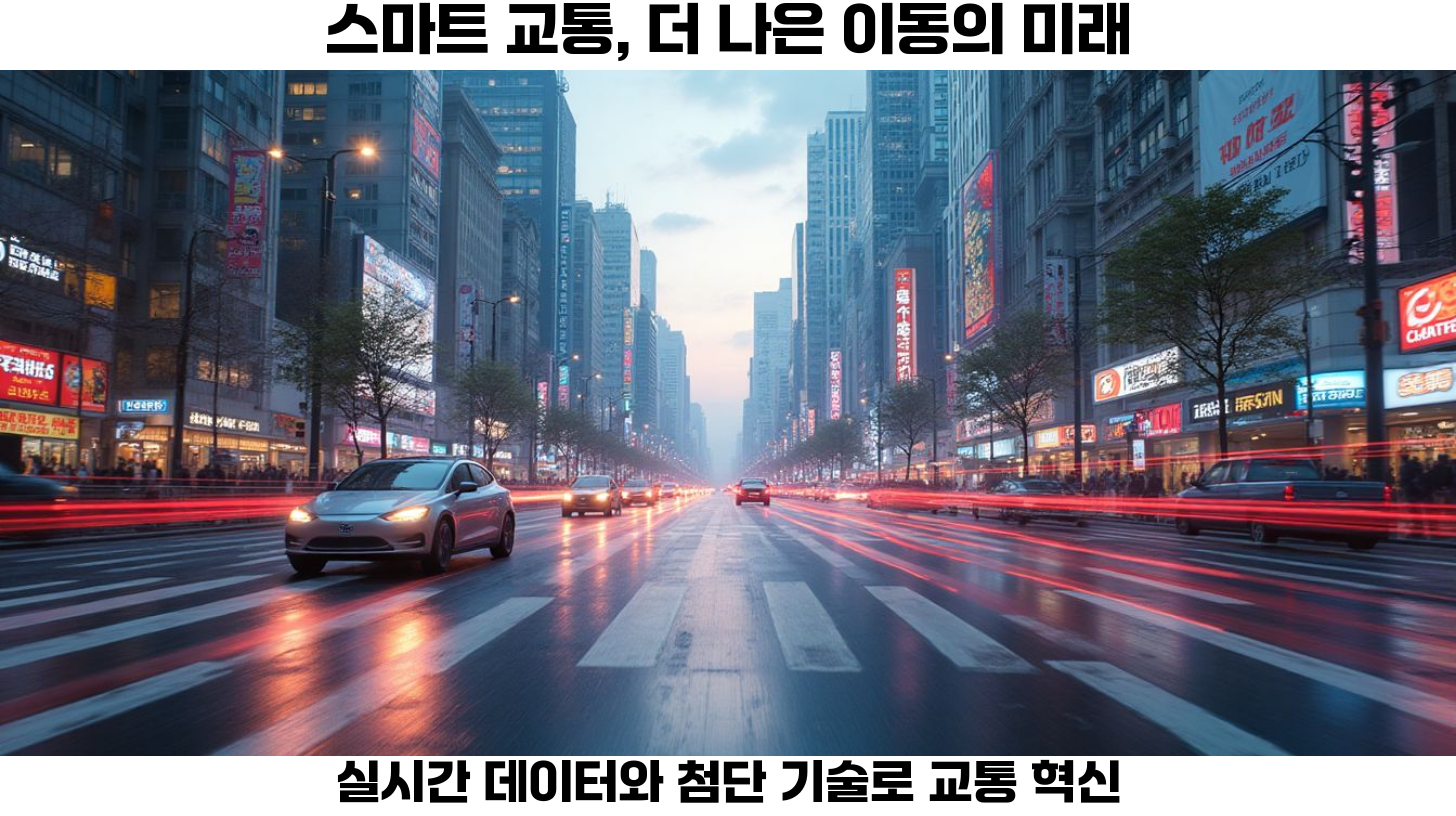 스마트 시티 구축: 혁신적인 스마트 교통과 에너지 관리의 미래 3 스마트 교통 시스템으로 변화하는 도시의 모습