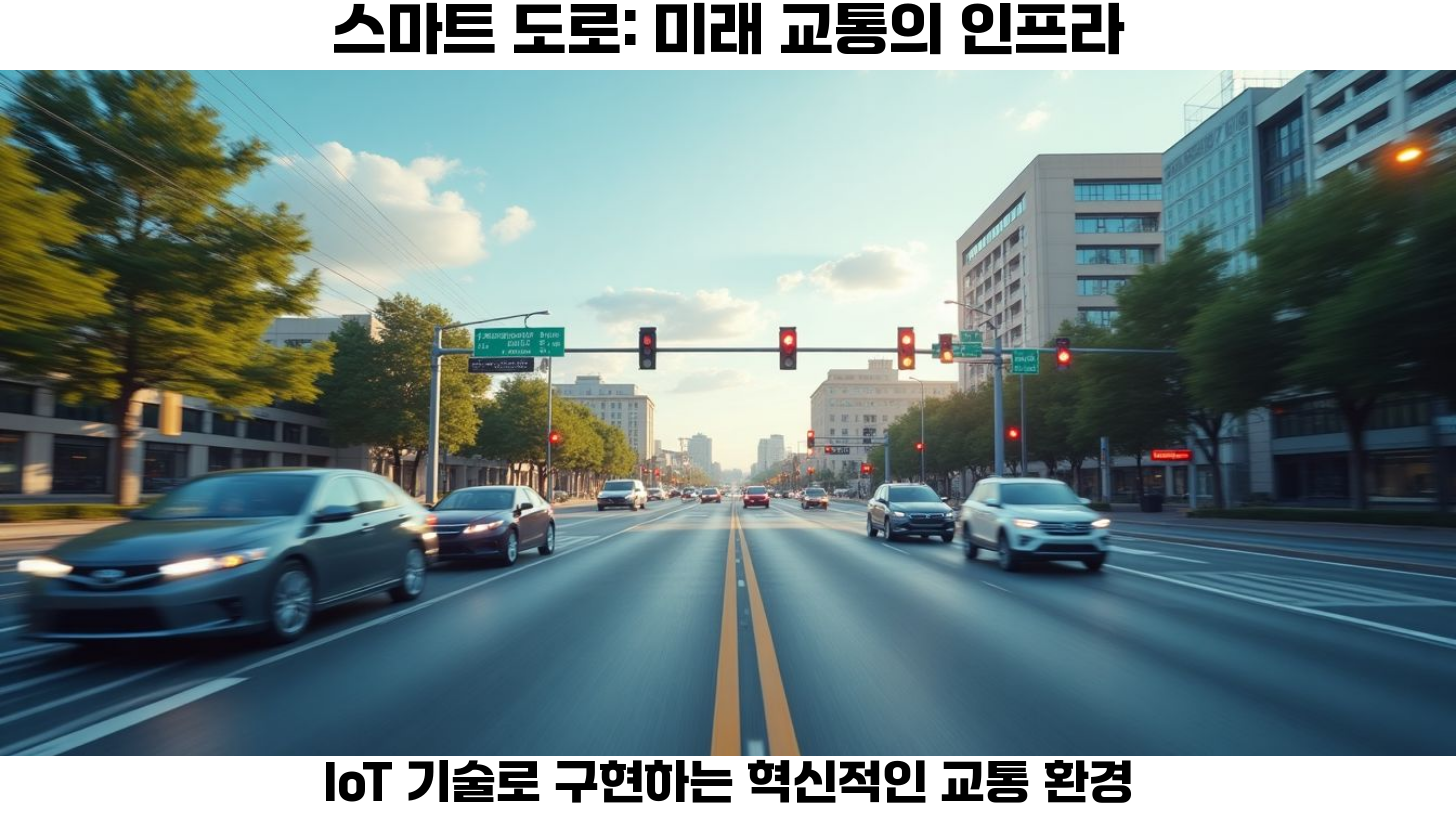 자율주행차의 스마트 도로는 효율성과 안전성을 높입니다.