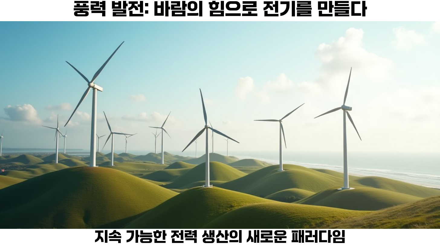 재생 에너지의 미래: 태양광, 풍력, 수소 에너지와 에너지 저장의 혁신 4 풍력 발전의 성장 가능성