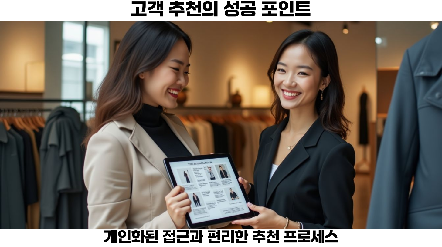 고객 추천 전략들은 지속적인 피드백과 분석을 통해 개선되어야 합니다.
