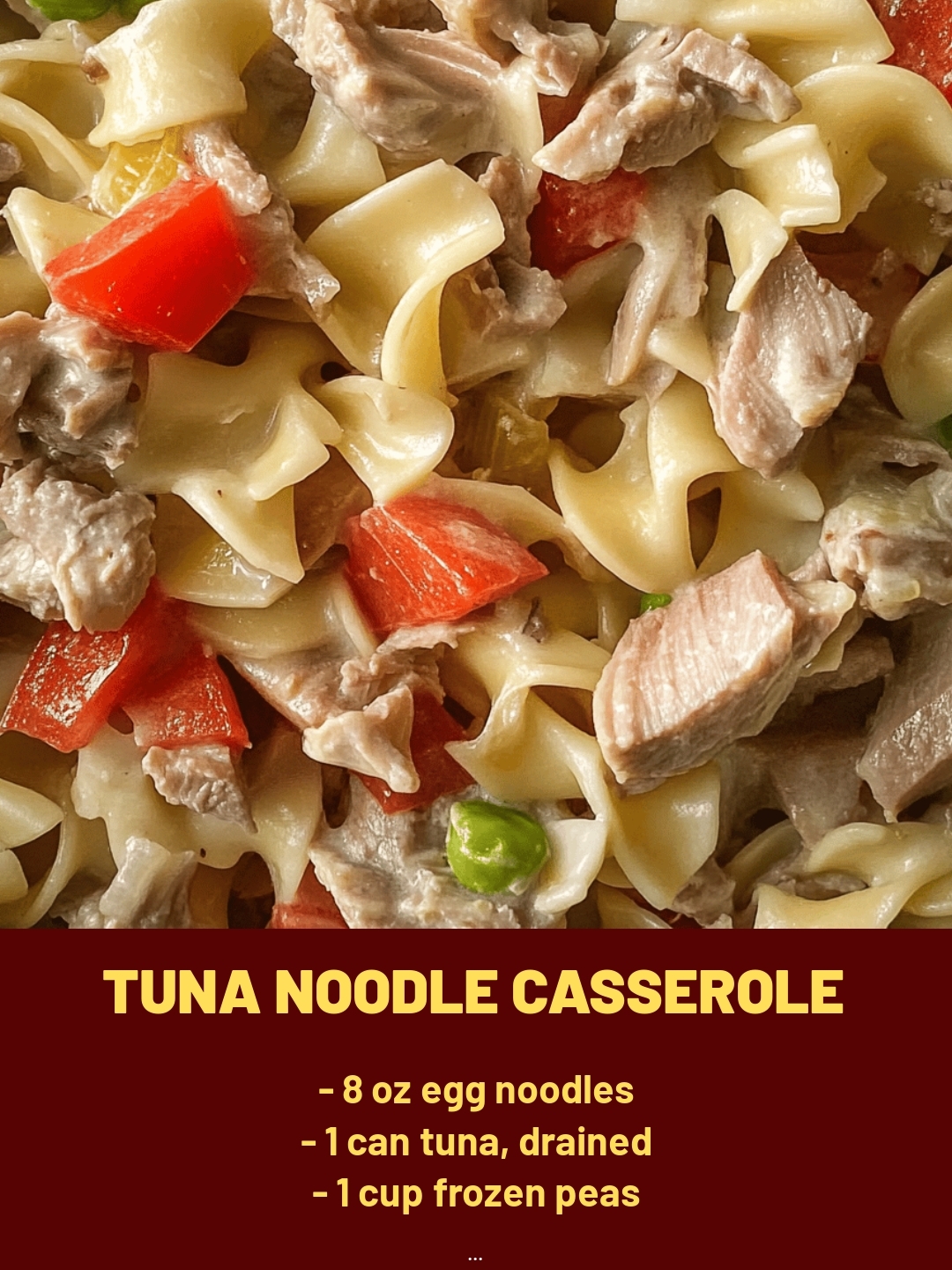 Tuna Noodle Casserole