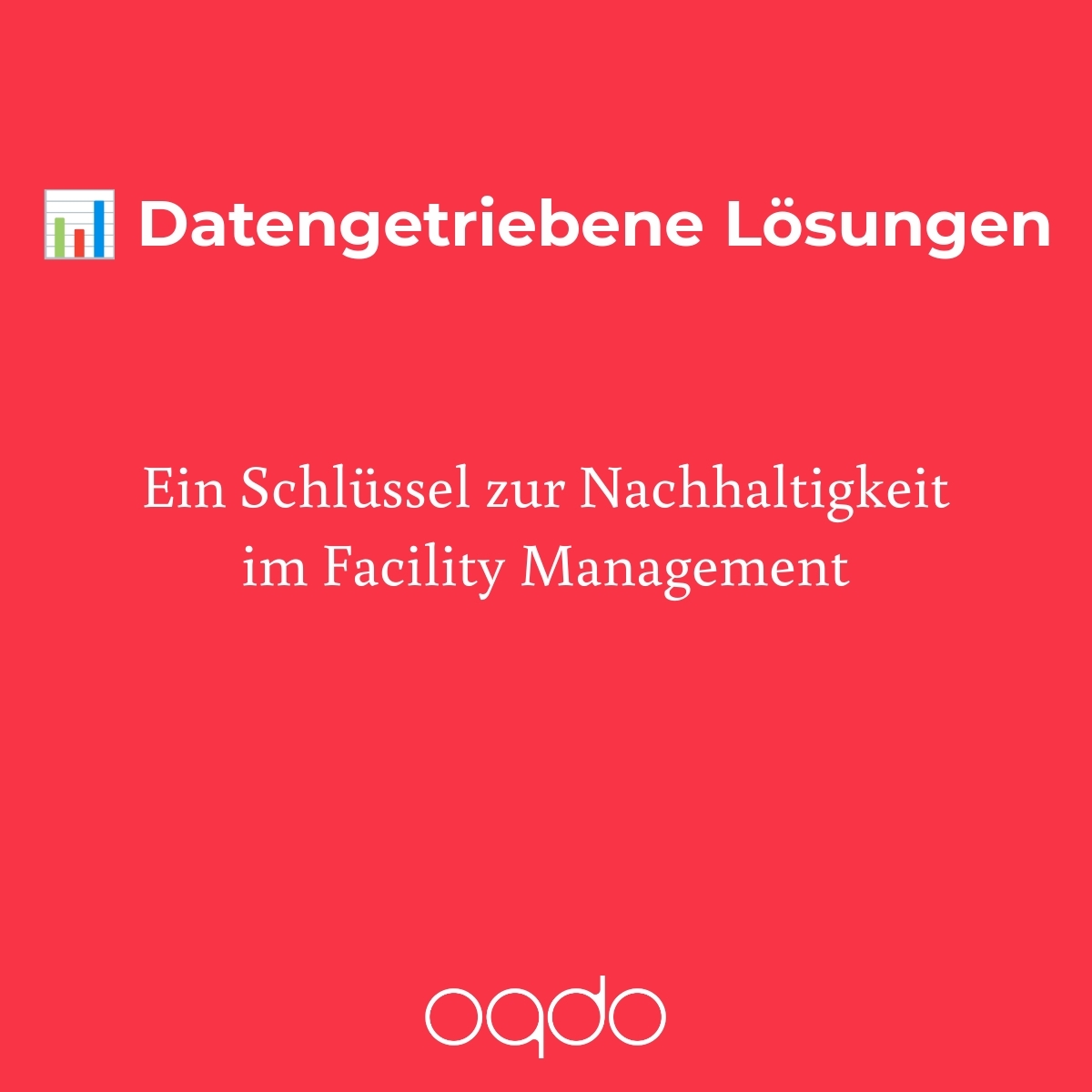 Thumbnail for: 📊 Datengetriebene Lösungen: Ein Schlüssel zur Nachhaltigkeit im Facility Management