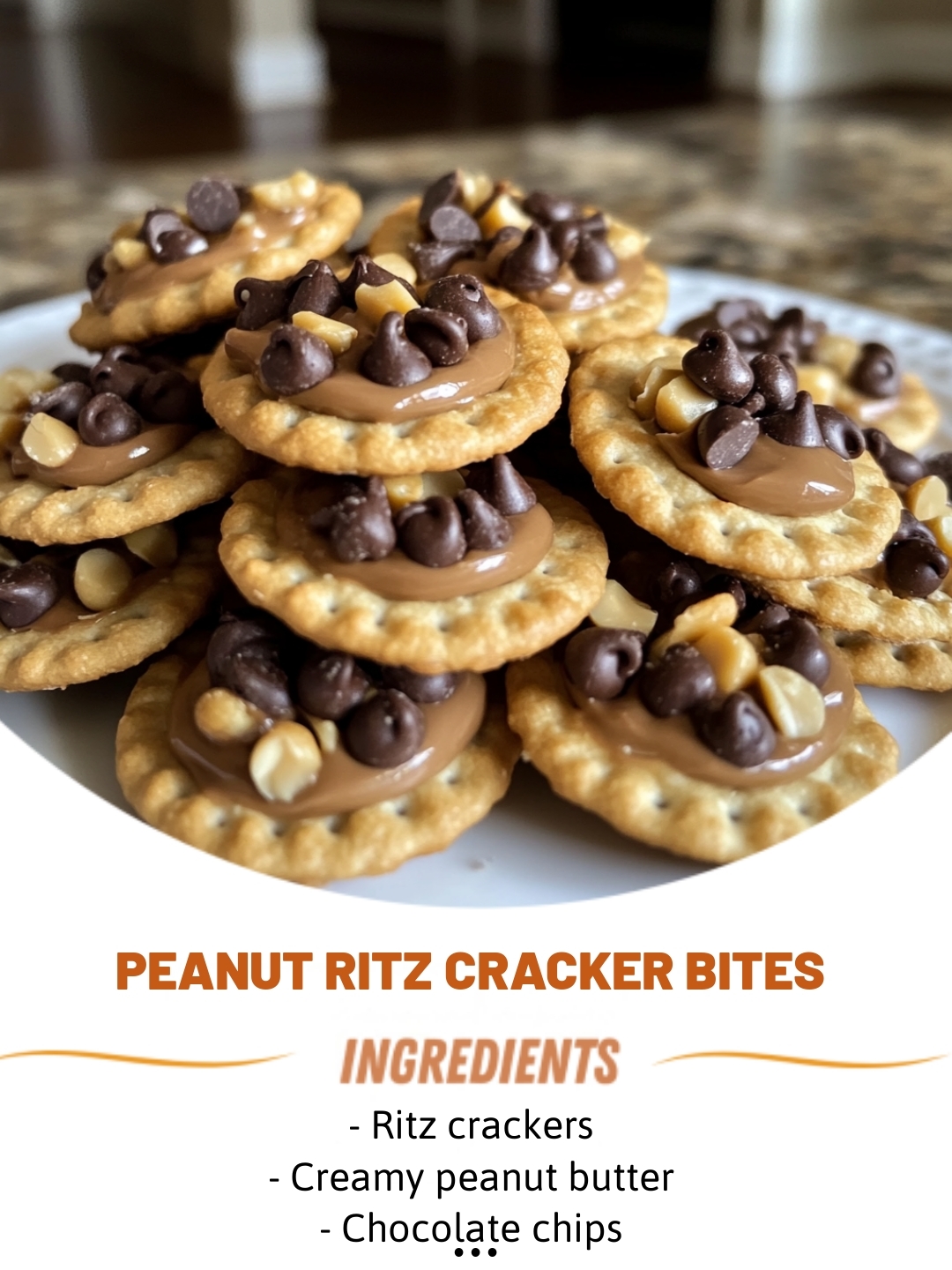 Peanut Ritz Cracker Bites