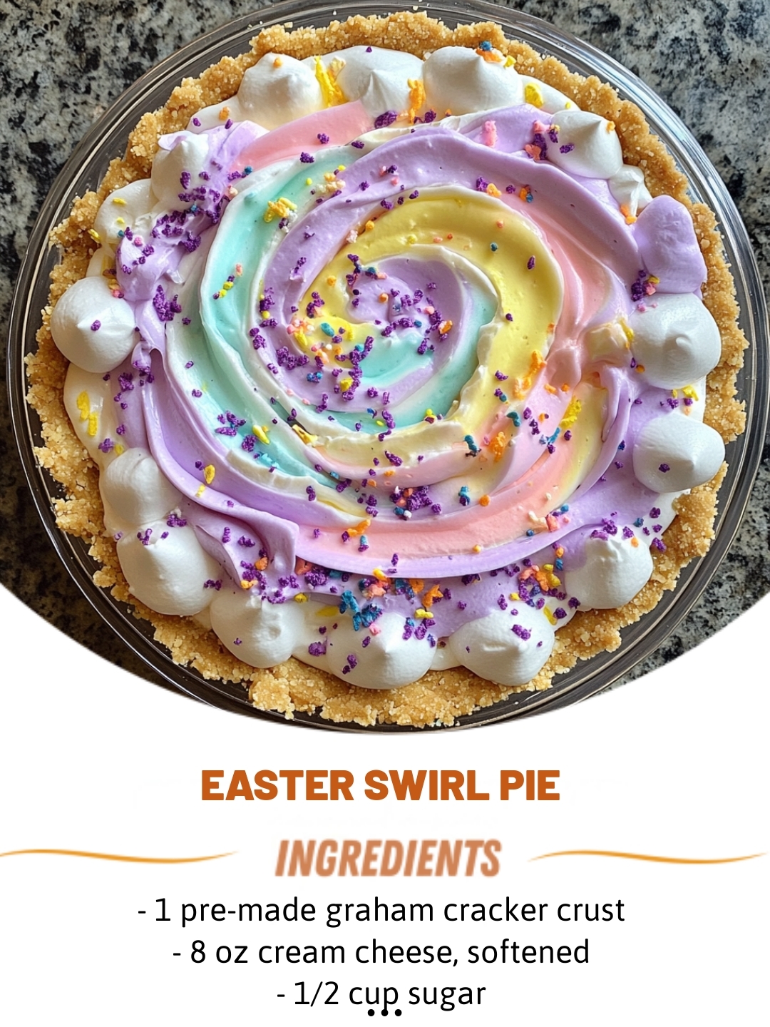 Easter Swirl Pie