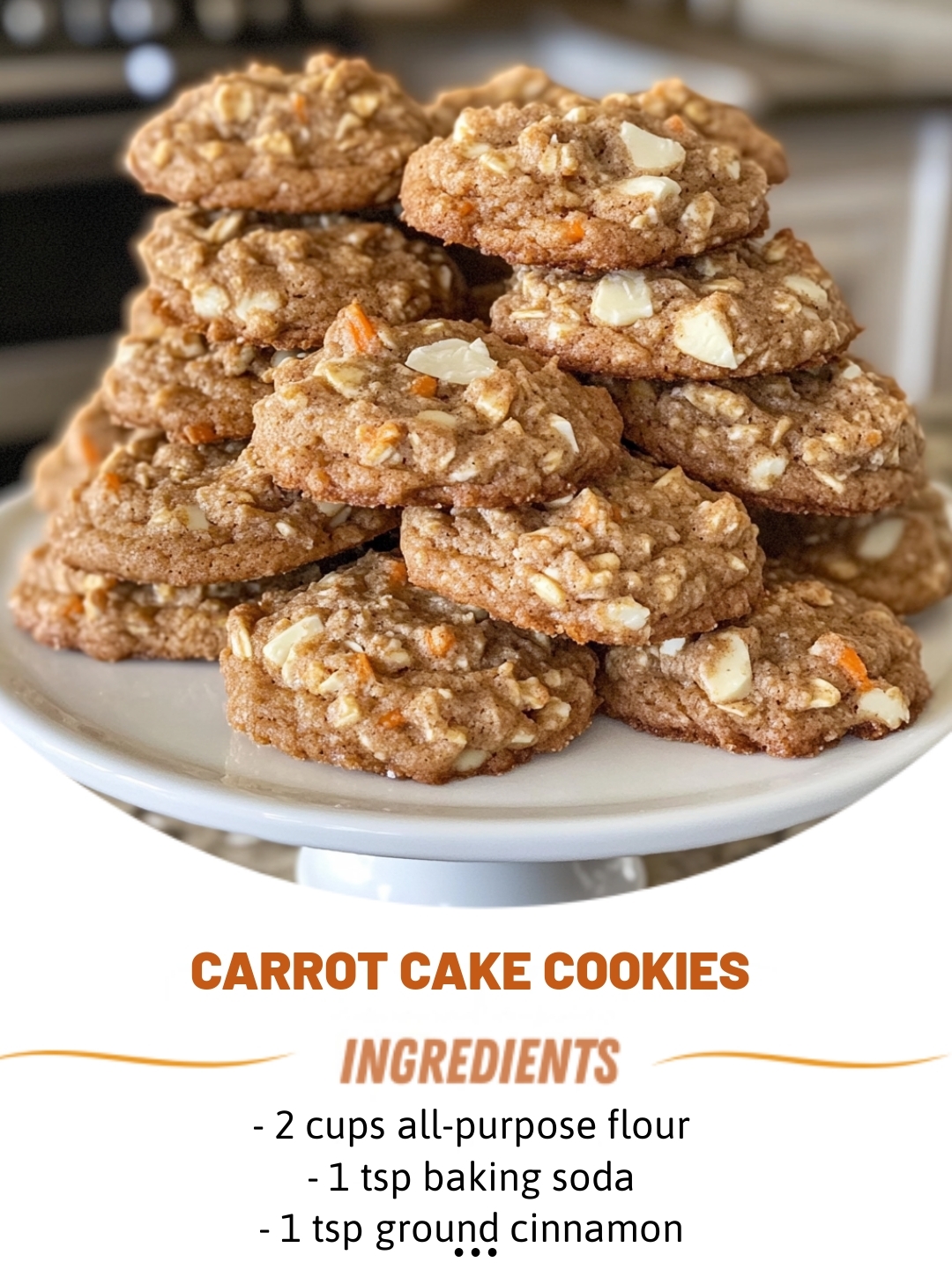 Carrot Cake Cookies
