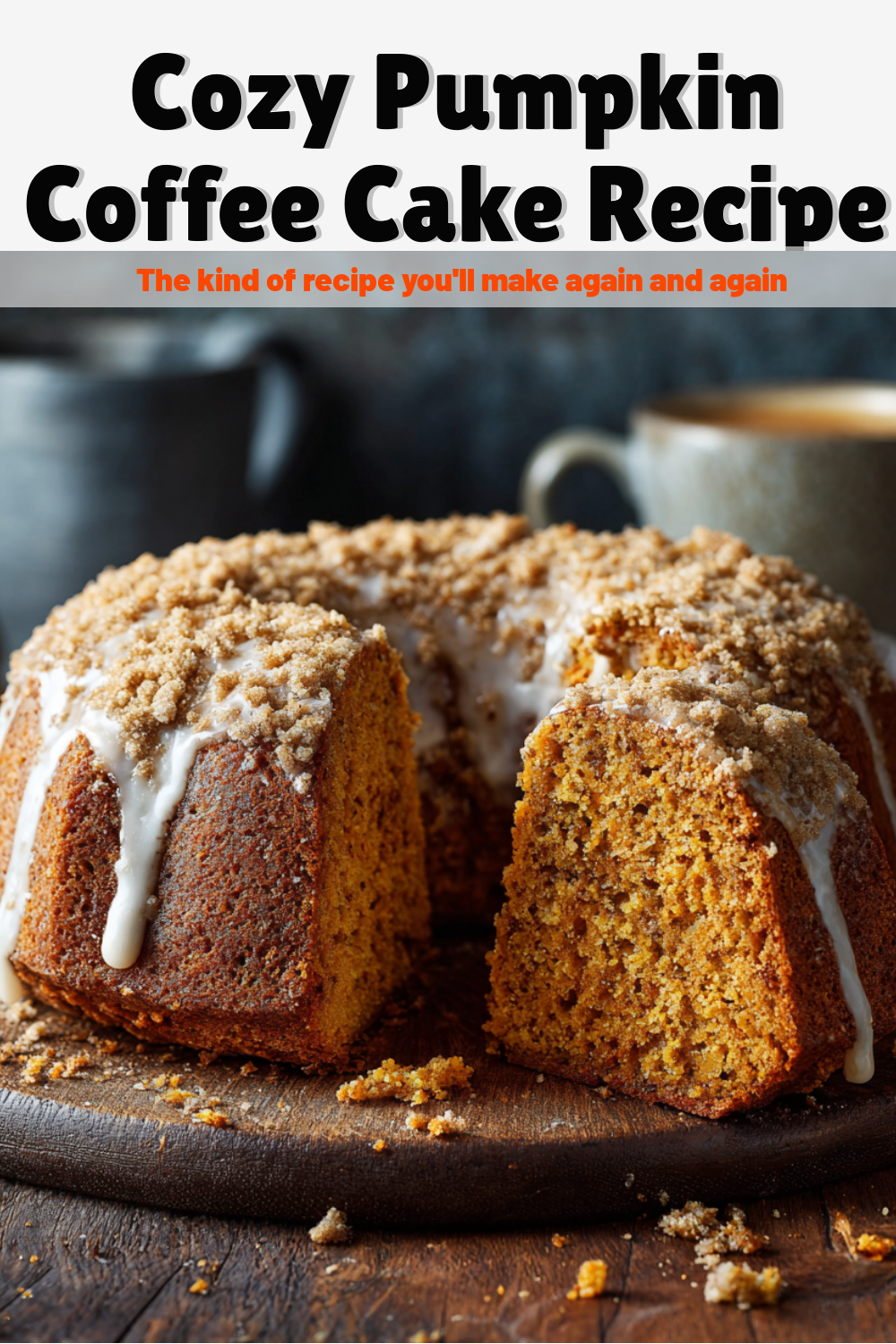 Cozy Pumpkin Coffee Cake