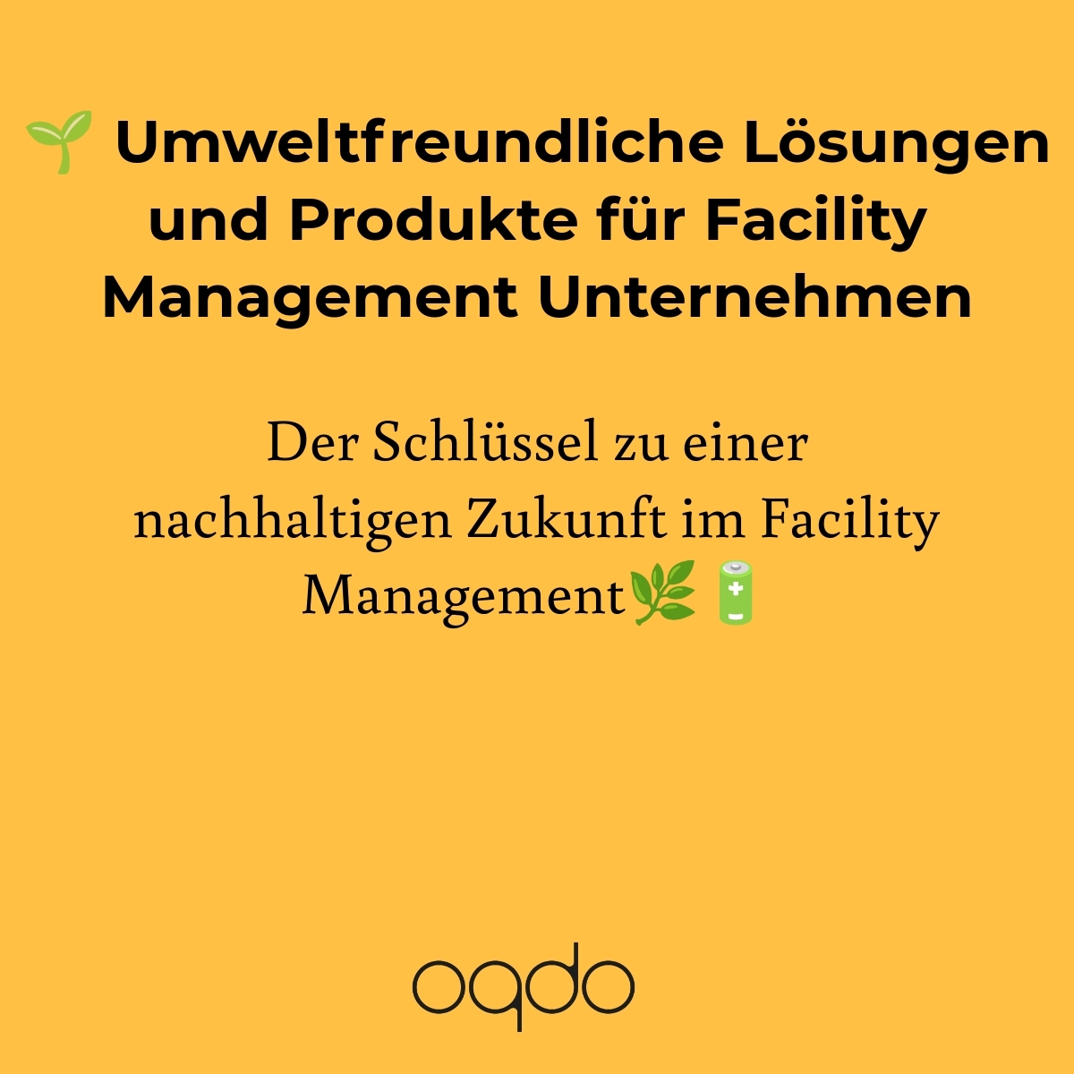 Thumbnail for: 🌱 Umweltfreundliche Lösungen und Produkte für Facility Management Unternehmen