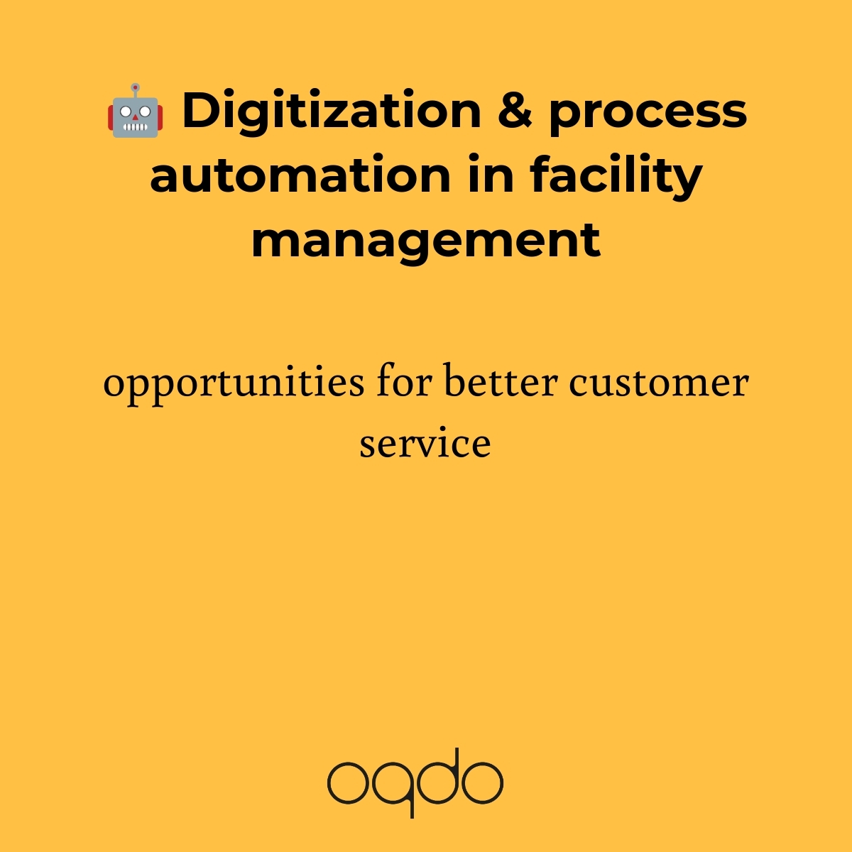 Thumbnail for: Digitalization & Process Automation in Facility Management: Opportunities for Better Customer Service