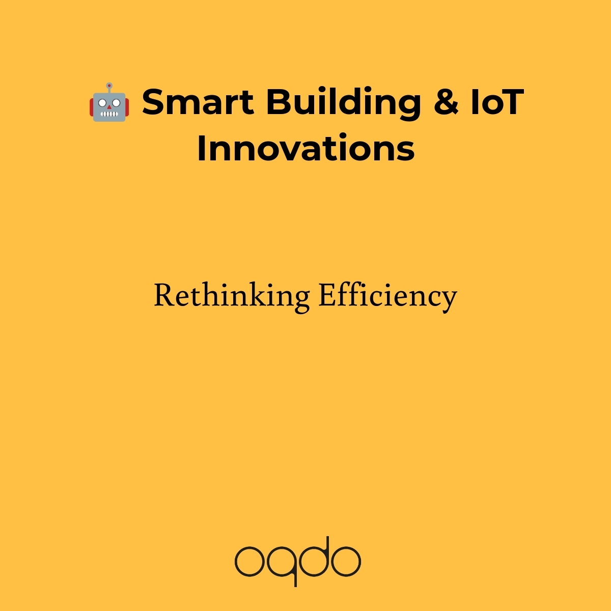 Thumbnail for: Smart Building & IoT Innovations: Rethinking Efficiency