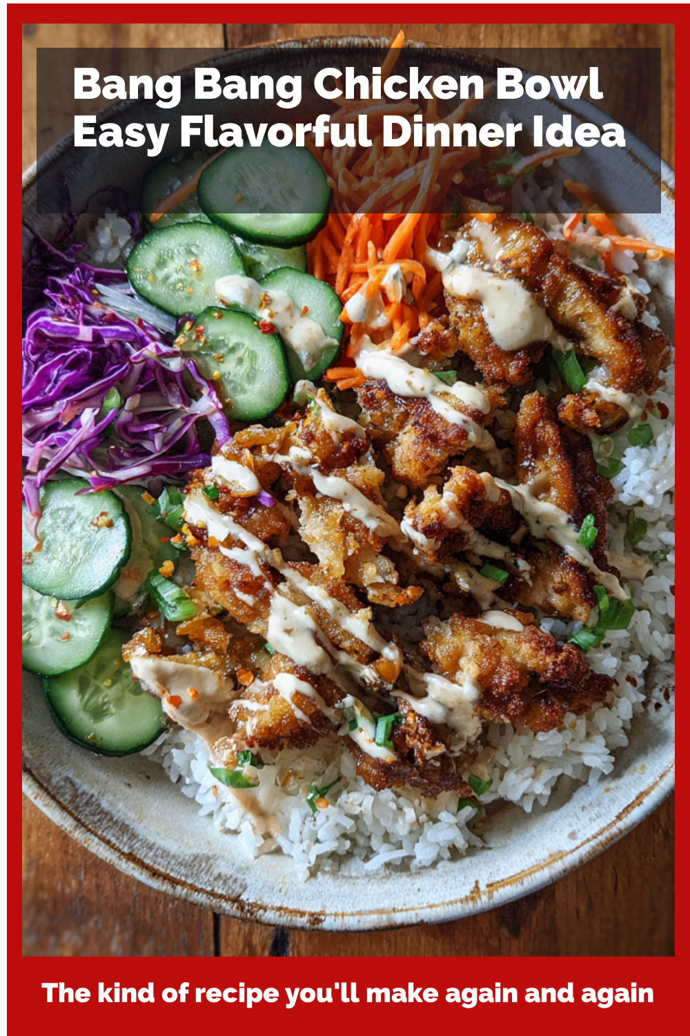 Bang Bang Chicken Bowl